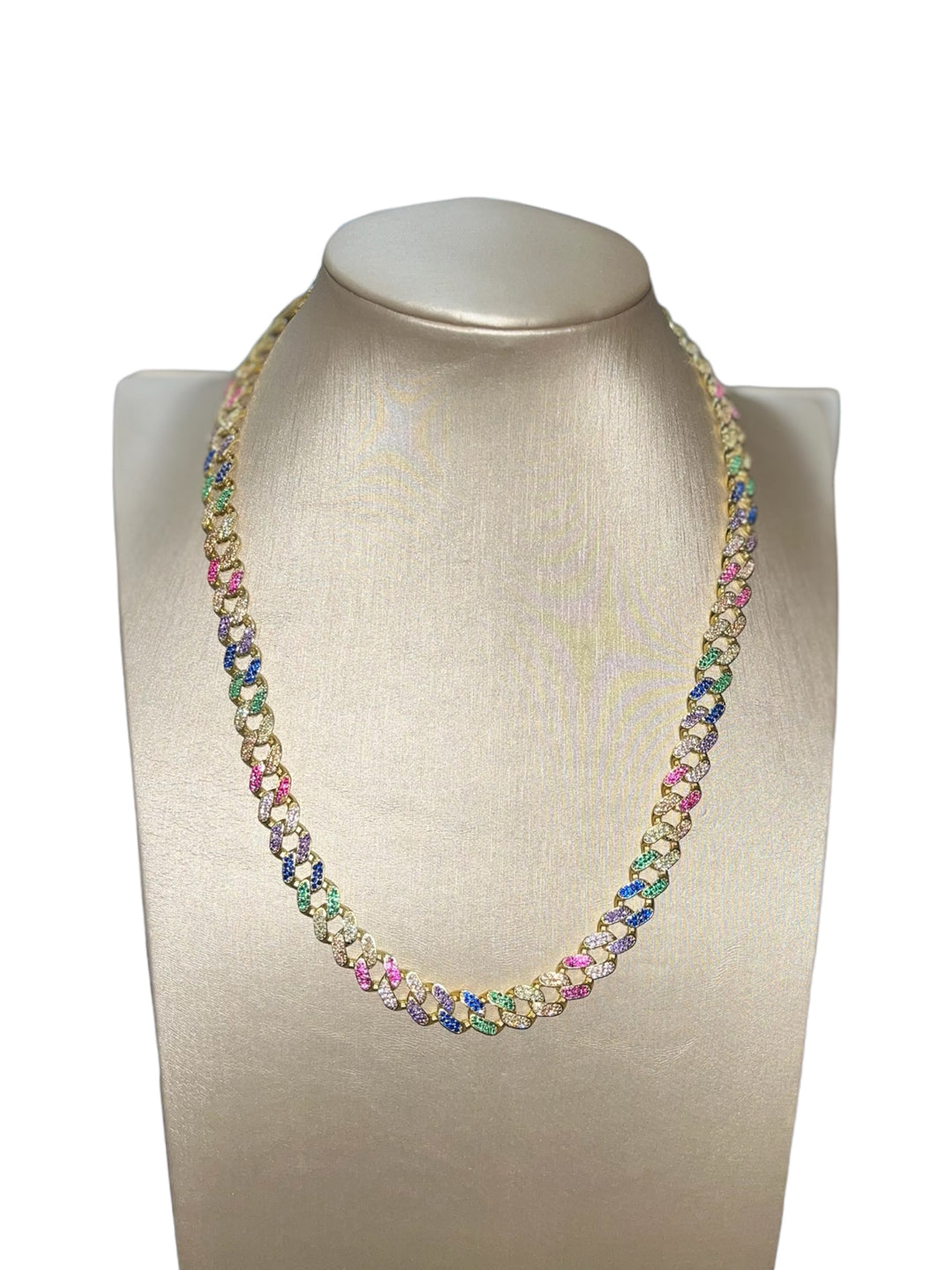 Collana Groumette Color Argento