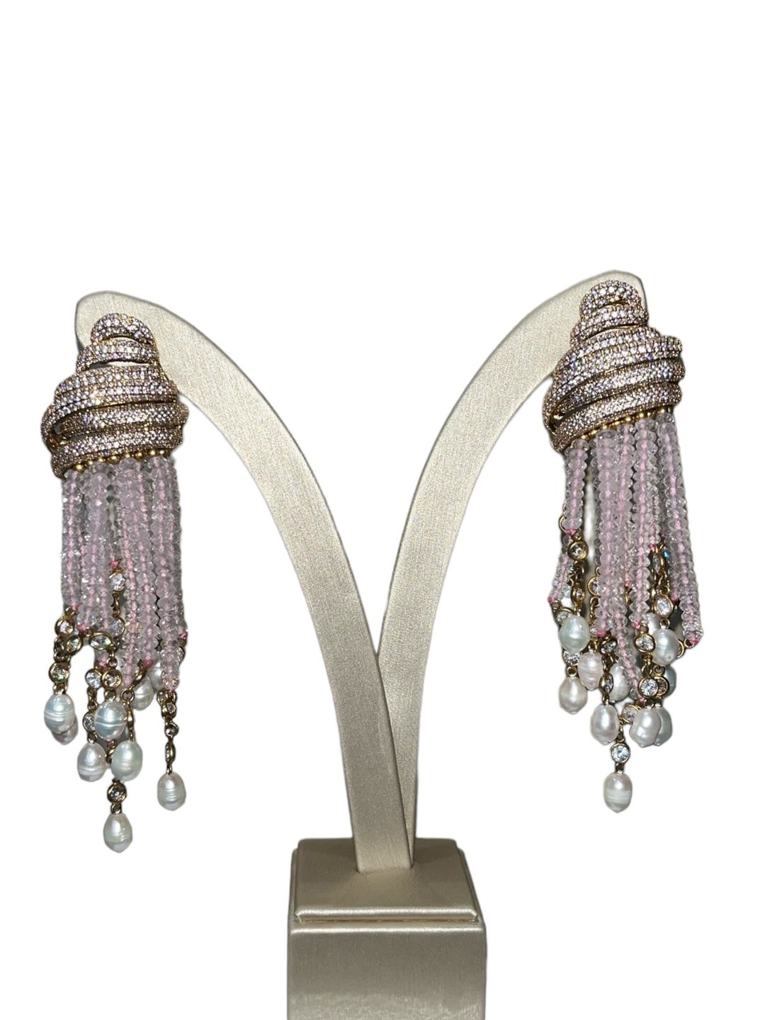 Orecchini Capri Rosa Argento