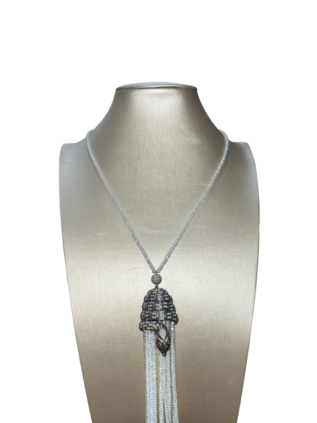 Collana Snake Bianca Argento