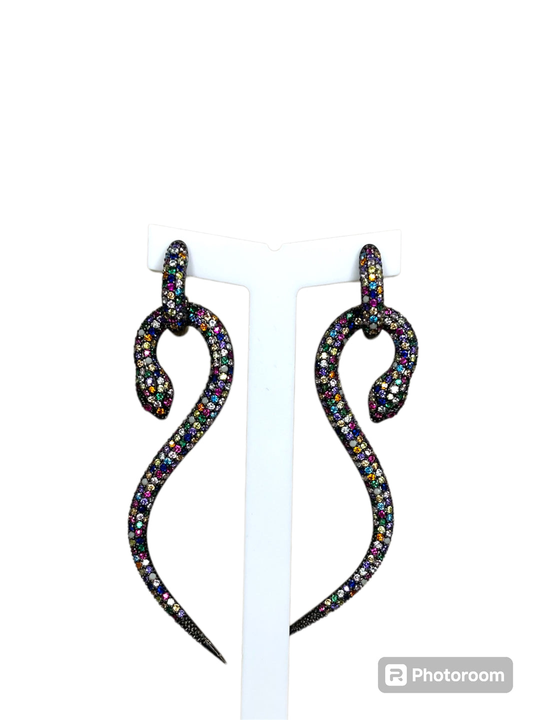 Orecchini Snake Argento