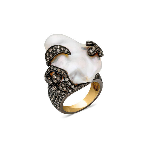 Anello Atike Diamond Argento