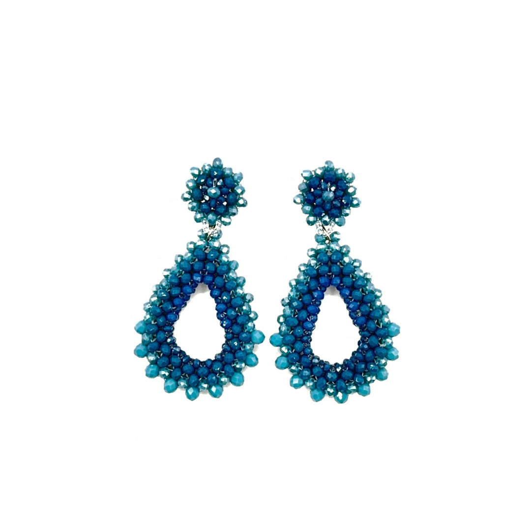 Orecchini Goccia Turchese Argento