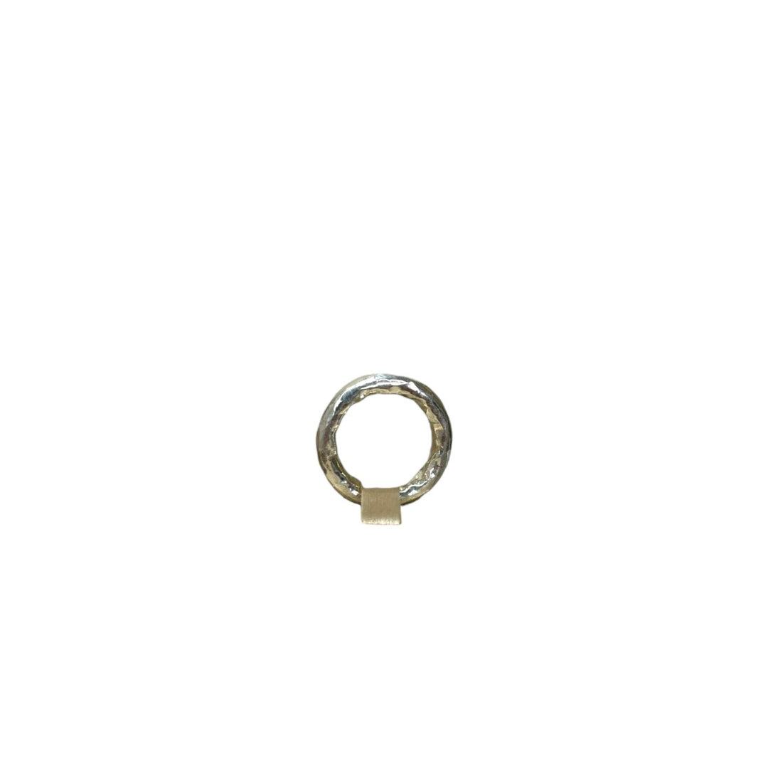 Anello Circle Doppio Argento