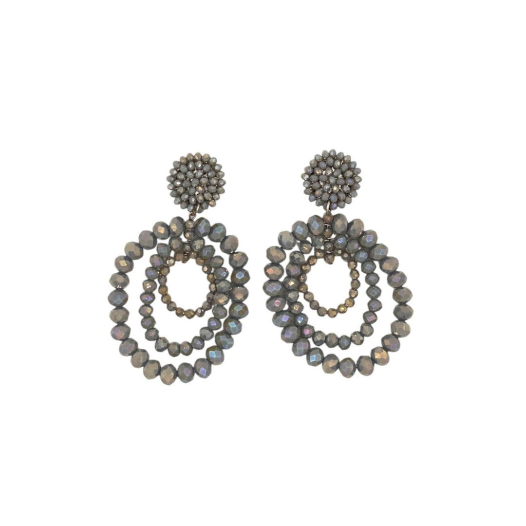Orecchini Saturn Argento