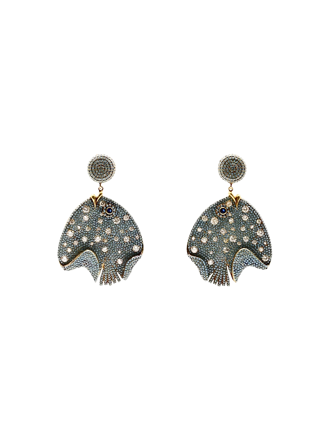 Orecchini Fish Argento