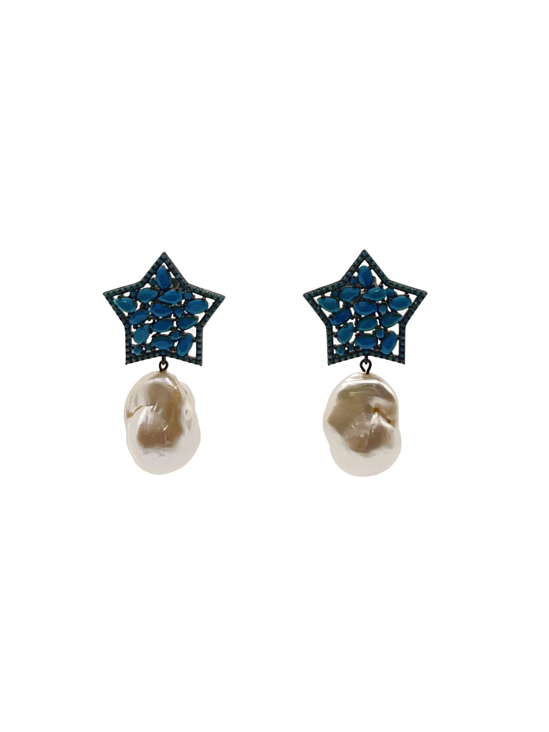 Orecchini Victoria Pearl Turchese Argento